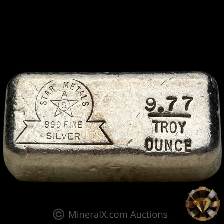 9.77oz Star Metals Vintage Silver Bar