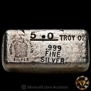 5oz Phoenix Precious Metals Vintage Silver Bar