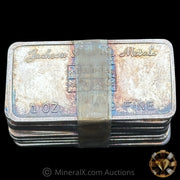 x10 1oz Jackson Precious Metals JPM Vintage Silver Bars