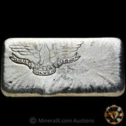 10oz W H Foster "Grail" Deak Perera DP Full Stamp Vintage Silver Bar With Triangle Star & Serial (1 of 3 Known)