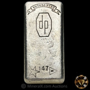 10oz W H Foster "Grail" Deak Perera DP Full Stamp Vintage Silver Bar With Triangle Star & Serial (1 of 3 Known)