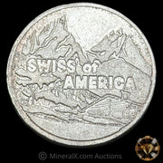 5oz SOA Swiss Of America Vintage Silver Round