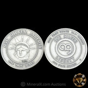 x2 1oz AG Great American Vintage Silver Coins