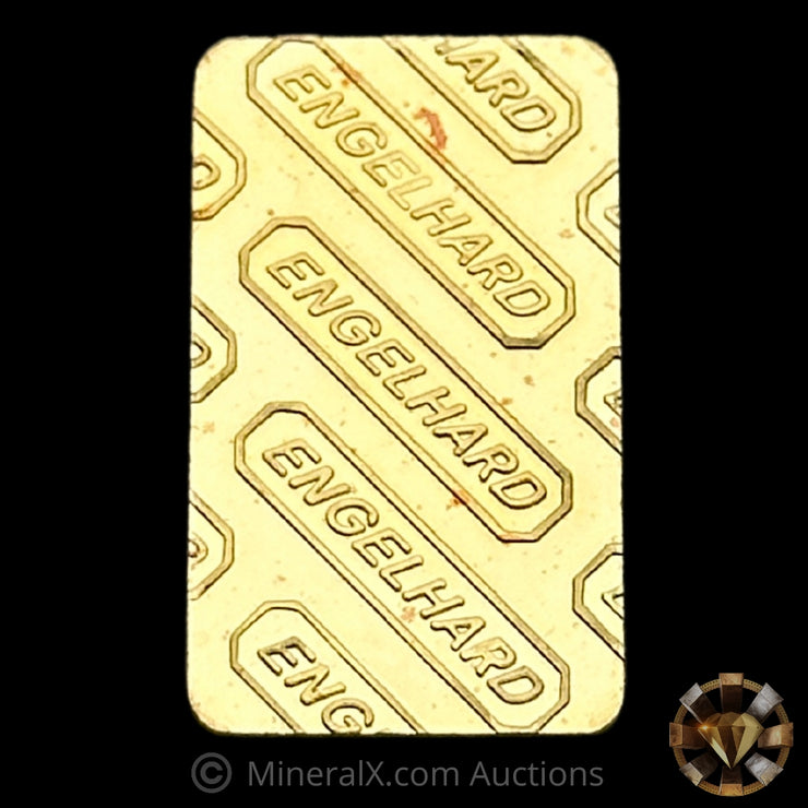 2 1/2g Engelhard Vintage Gold Bar