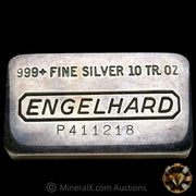 10oz Engelhard P Loaf Vintage Silver Bar