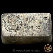 25oz Anglo American Metals Vintage Silver Bar