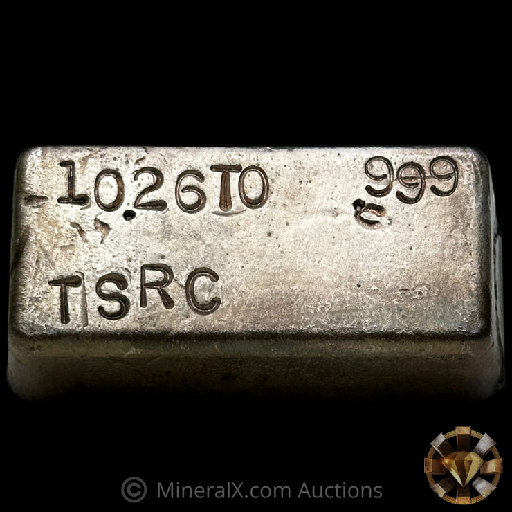 10.26oz TSRC Tri State Refining Vintage Silver Bar