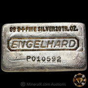 10oz Engelhard Waffleback Vintage Silver Bar