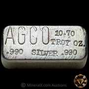 10.70oz AGCO Vintage Silver Bar