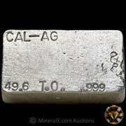 49.6oz CAL AG Vintage Silver Bar (Possible Yellow Daisy Connection)