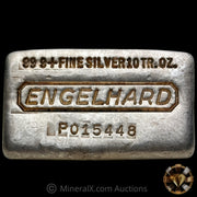 10oz Engelhard Waffleback Vintage Silver Bar