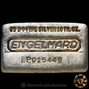 10oz Engelhard Waffleback Vintage Silver Bar