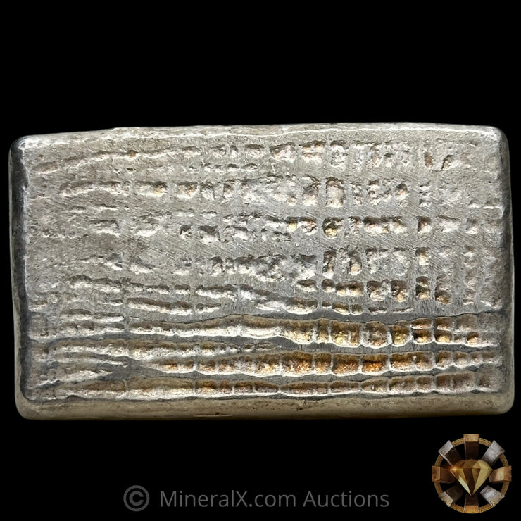 10oz Engelhard Waffleback Vintage Silver Bar