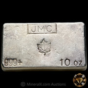 10oz JMC Johnson Matthey "Wide 10" Variety Vintage Silver Bar