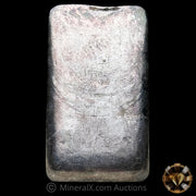 10oz JM Johnson Matthey Reverse Stamp Vintage Silver Bar