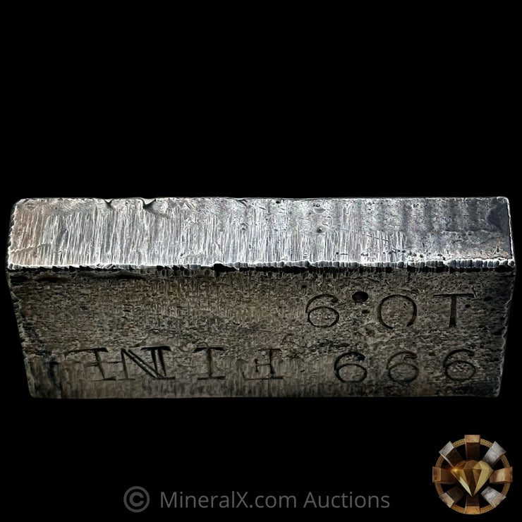 10.9oz Unknown No Hallmark Vintage Silver Bar