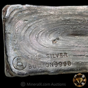 1000g (Kilo) Harrington Metallurgy Ltd Australia Vintage Silver Bar with DCL Counterstamp