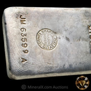 Kilo Johnson Matthey JM London Rare Sharps & Pixley Bullion Brokers Counterstamp Vintage Silver Bar