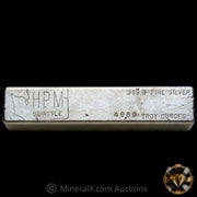 49.69oz HPM Hallmark Precious Metals Seattle Vintage Silver Bar