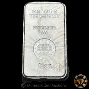 10oz Geiger Edelmetalle Feinsilber Silver Bar Mint In Original Seal (Discontinued Variety)