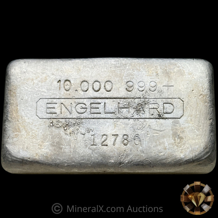 10oz Engelhard 5 Digit Vintage Silver Bar