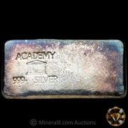 4.71oz Academy Missing Weight Stamp Variety Vintage Silver Bar