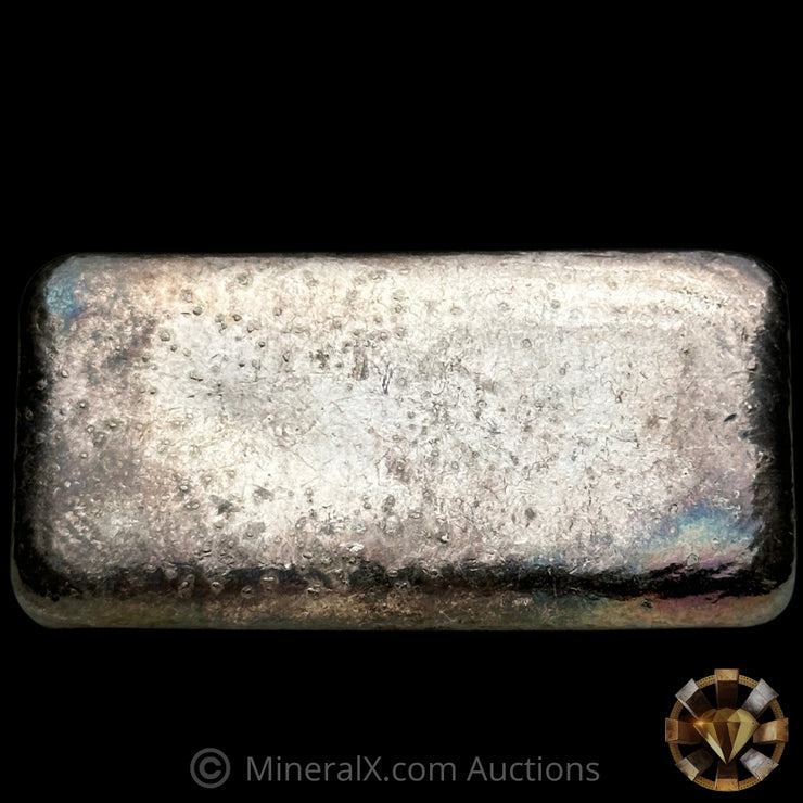 5.71oz Academy Missing Weight Stamp Variety Vintage Silver Bar