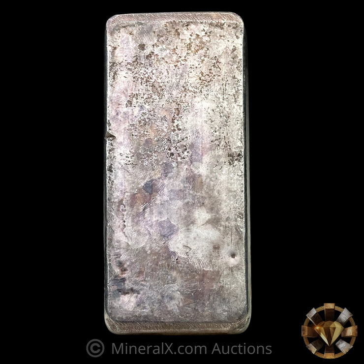 Kilo JM Johnson Matthey London Melters & Refiners "With Serial Variety" Vintage Silver Bar