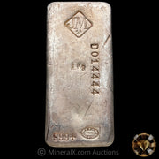 Kilo JM Johnson Matthey D Prefix Vintage Silver Bar