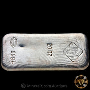 20oz JM Johnson Matthey Vintage Silver Bar