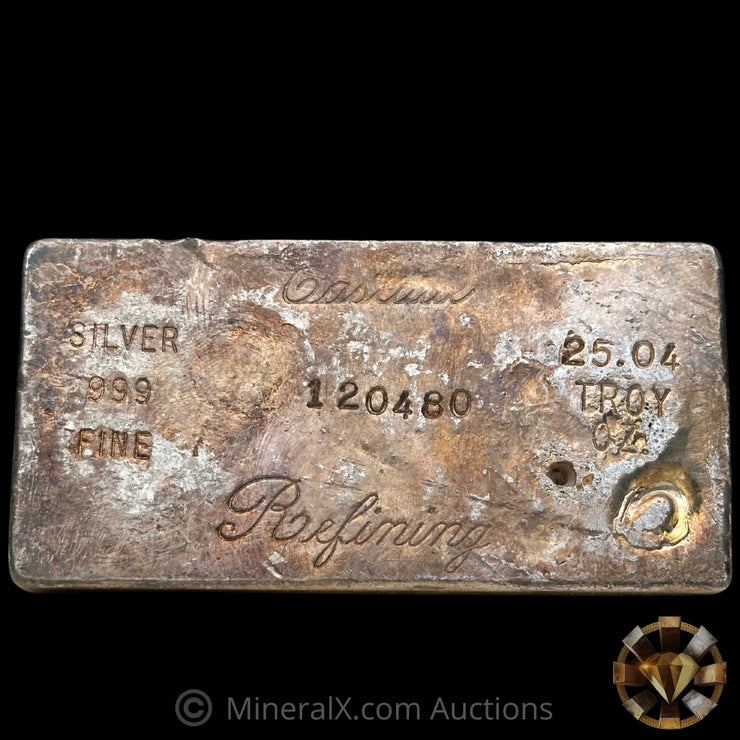 25.04oz Cascade Refining Vintage Silver Bar