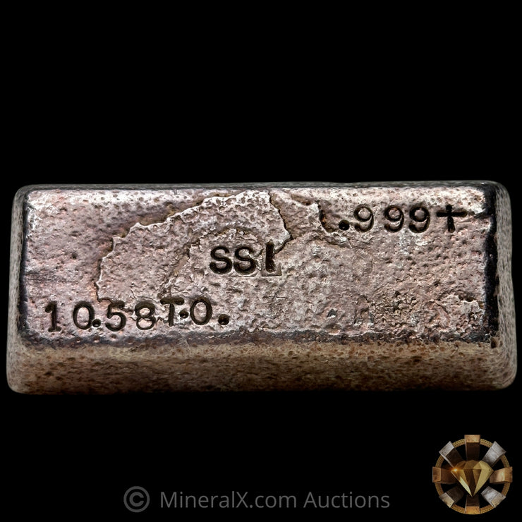 10.58oz SSI Vintage Silver Bar