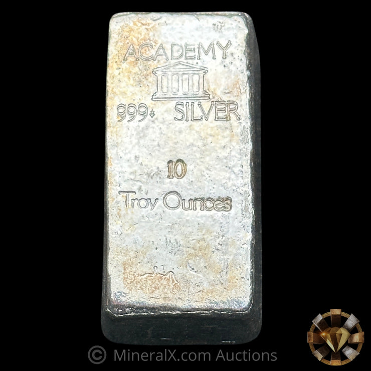 10oz Academy Vintage Silver Bar