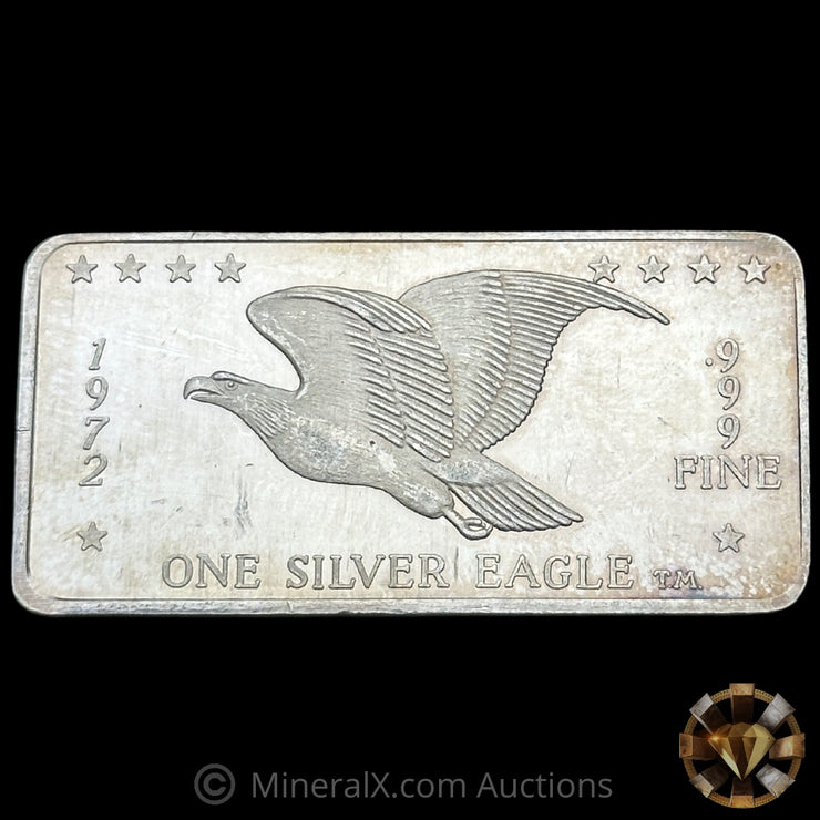 1oz W H Foster Silver Eagle Vintage Silver Bar