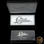 4oz Cadillac Motor Car Company Promotional Silver Bar With Box & COA