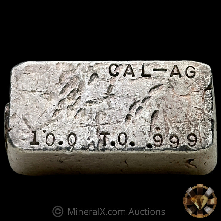 10oz CAL - AG Vintage Silver Bar