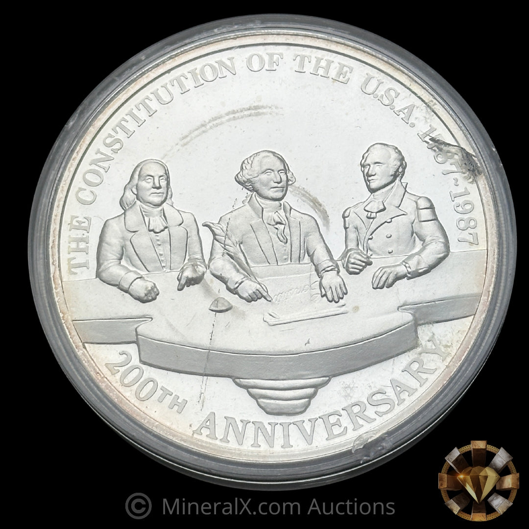 12oz 1987 Casa De Moneda De Mexico 200th Anniversary Of The