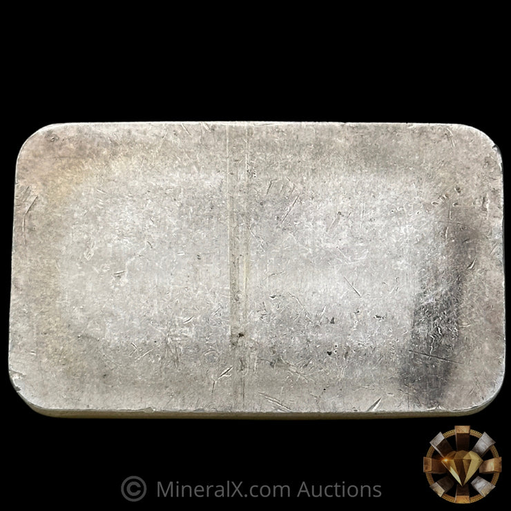 5oz Engelhard P Loaf Vintage Silver Bar With Low Serial