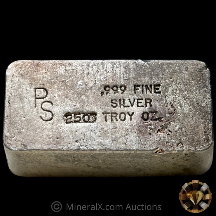 25.03oz Placer Sierra PS Vintage Silver Bar