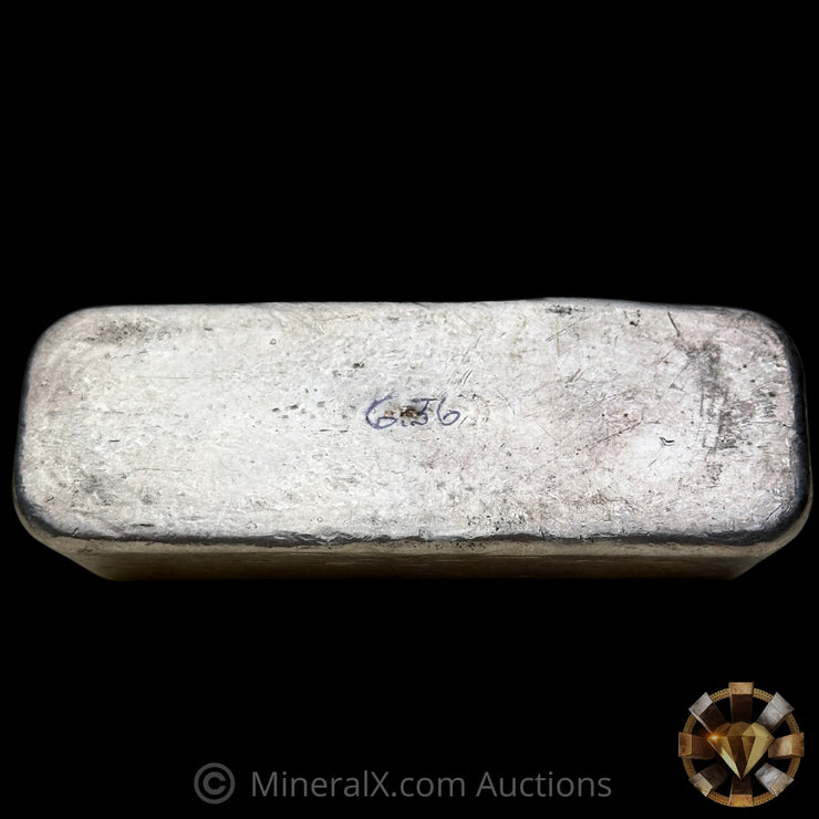 25oz M MMI Counterstamp Vintage Silver Bar