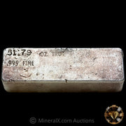 51.79oz Certified L C Murray No Hallmark Variety Vintage Silver Bar