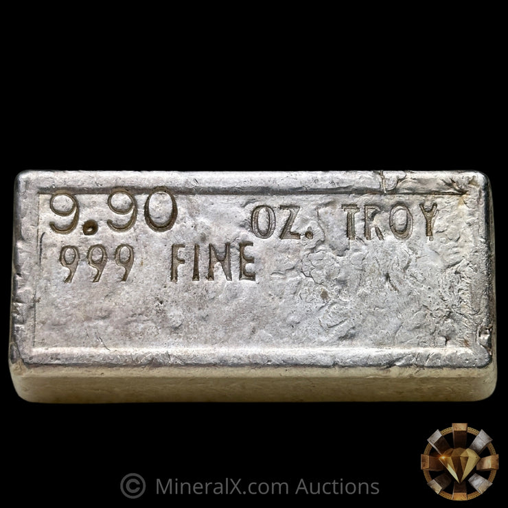 9.9oz Certified L C Murray No Hallmark Variety Vintage Silver Bar