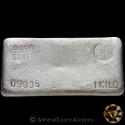 Kilo PJW Philip J Williams & Associates Australia Vintage Silver Bar