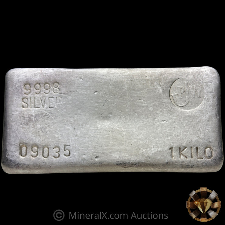 Kilo PJW Philip J Williams & Associates Australia Vintage Silver Bar