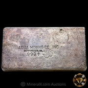 25.19oz Aqua Mining Co Inc Newington VA Vintage Silver Bar (Made By Capital Metals)