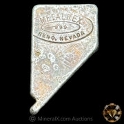 2.5oz Metalrex Reno Nevada Vintage Silver Bar