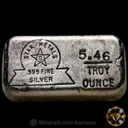 5.46oz Star Metals Vintage Silver Bar