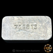 10.73oz Consolidated Mines & Metals Large Serial Variety Vintage Silver Bar With Unique Large "Troy oz" Stamp