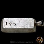 1oz Virgina City Nevada NV Vintage Silver Pendant Bar