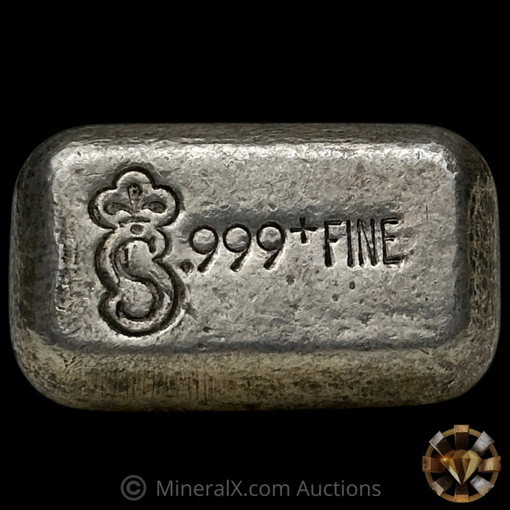 1oz Silvermat Vintage Silver Bar